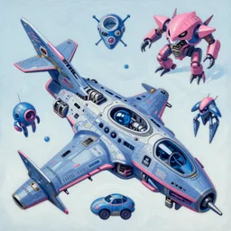 game asset of star citizen starship and vehicles infused with zerg hydralisk, cockpit, shapes and forms, in gouache detailed paintings, props, stylized, 2 d sprites, kitbash, arcane, overwatch, blue and pink color scheme, 8 k, close up