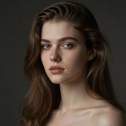 photo of young woman by arthur hughes
