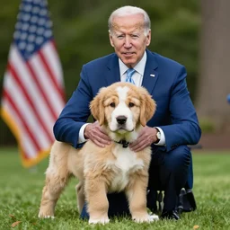 joe biden as a puppy