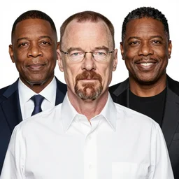 walter white without moustache and steve harvey