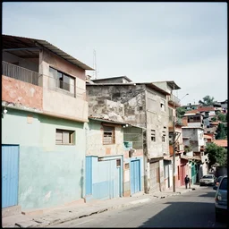 favela argentinian, lomography, sharp focus,