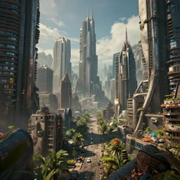 post apocalyptic city, dystopia, sharp focus, trending on artstation, cinematic lighting, hyper realism, 8 k, hyper detailed, vivid, ultra detailed, highly detailed
