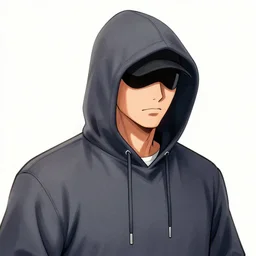 smooth detailed colored ink illustration of hitman in hoodie, artstation, smooth, sharp focus, clean shaped illustration by kim jung gi, tomasz alen kopera, peter mohrbacher, donato giancola, joseph christian leyendecker, wlop, boris vallejo, ric estrada, ron english and eiichiro oda