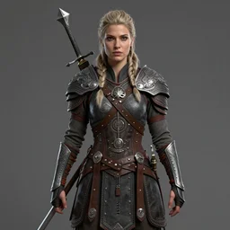 front shot a female viking berserker, intricate, elegant, highly detailed, centered, artstation, concept art, smooth, sharp focus, artgerm, tomasz alen kopera, peter mohrbacher, donato giancola, joseph christian leyendecker, wlop, boris vallejo, mugshot!!!!!, ugly!!!!!!, octane render, nvidia raytracing demo, grainy, muted