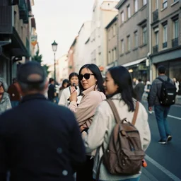 Candid Street Photography. Rollei Retro 400