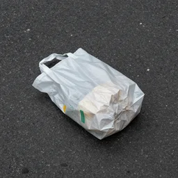 a single piece of trash