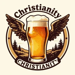 retro vintage, beer, beer craft, beer logo, trending on art station, trending on etsy, angels, vector, svg, christianity,