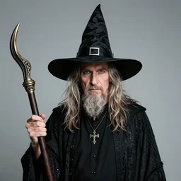 portrait of geddy lee as a witch, hd, 4 k, detailed