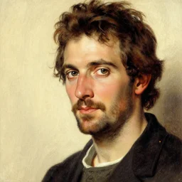 a portrait in the style of donato giancola and virgil finlay.