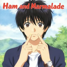 album cover of ham and marmalade by akihiko yoshida
