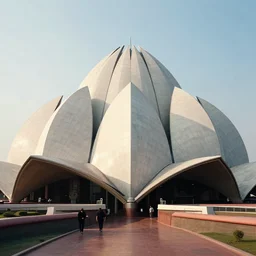futuristic lotus temple, by h r giger, intricate contemporary architecture, photo journalism, photography, cinematic, national geographic photoshoot