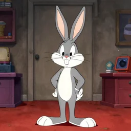 a still of bugs bunny in Eraserhead