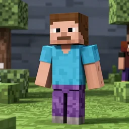 Elizabeth Olsen in Minecraft, 8k, photorealistic imagery