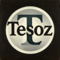 oleo, by diego velazquez, an oil painting of tesoz logo, highly detailed, sharp focus, artstation
