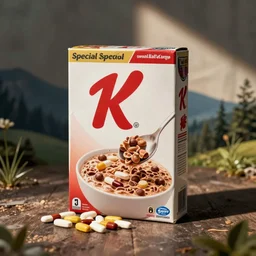 a box of special k cereal but it ’ s full of pills