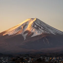 photo of Mt Fuji, cinematic, golden hour, golden ratio, beautiful, high detail,