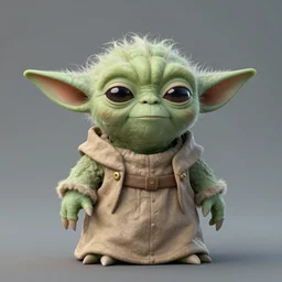 a character that has no ears but is very yoda - like
