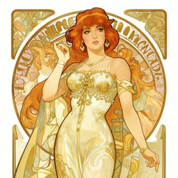 carmen sandiego, intricate illustration by krenz cushart, alphonse mucha, artgerm, trending on artstation