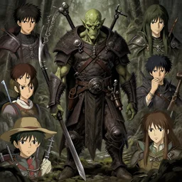 high fantasy orc wellcome collection, wikipedia, alamy, 1 8 5 4, finely detailed perfect art, gapmoe yandere grimdark, trending on pixiv fanbox, painted by greg rutkowski makoto shinkai takashi takeuchi studio ghibli
