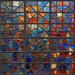 stained glass texture pbr materials procedural tile patern substance photo game cg textures. com gametextures studio resource image handpaint
