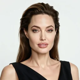 portrait of angelina jolie by charlie bowater