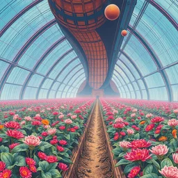 futuristic biofarm. highly detailed, digital painting, watercolor, soviet realism, engraving, artstation, concept art, smooth, sharp focus, vivid grunge, manga, illustration, unreal engine 5, 8 k, art by bilibin and kuvshinov and malevich and mucha