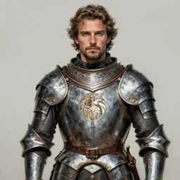 vincent cassel with medieval armor, intricate, elegant, highly detailed, digital painting, artstation, concept art, smooth, sharp focus, illustration, rutkowski, mucha