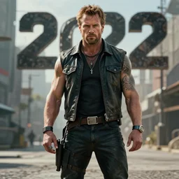cain marko posing for his next action movie, 2 0 2 2, photo realistic, highly detailed, in - movie rendered, 8 k