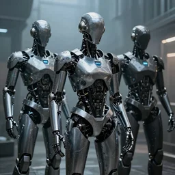opera of cyborgs, cinematic shot, extremely detailed