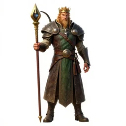 king, ultra detailed fantasy, dndbeyond, bright, colourful, realistic, dnd character portrait, full body, pathfinder, pinterest, art by ralph horsley, dnd, rpg, lotr game design fanart by concept art, behance hd, artstation, deviantart, hdr render in unreal engine 5