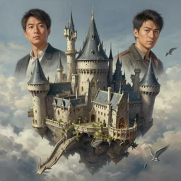 a detailed portrait of a flying castle, by victo ngai and justin gerard, digital art, realistic painting, very detailed, sharp focus, fantasy, dnd, character design, trending on artstation
