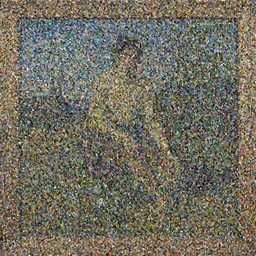 a painting by Nicolas Uribe