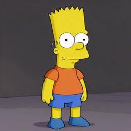 bart simpson, ambient occlusion - c 1