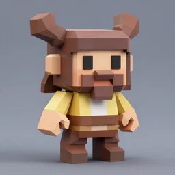 Sans from Undertale as a low poly model of Playstation 1