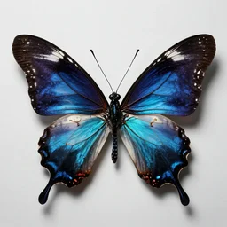 skeleton butterfly