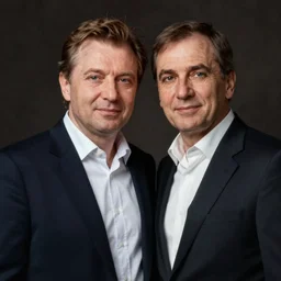 portrait of igor and grichka bogdanoff