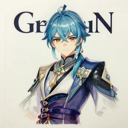 key visual portrait of genshin impact ; official media ; typography ; drawn by criin ; drawn by hanasacriin ; drawn by atdan 本 人 てす ; drawn by 小 野 咩 子 ; mihoyo ; pixiv top monthly