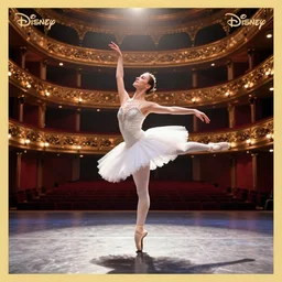 ballet at the theater by disney concept artists, blunt borders, rule of thirds