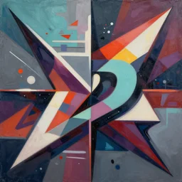 Initial D Profile Picture by Sachin Teng, asymmetrical, Organic Painting , Matte Painting,  geometric shapes, hard edges, graffiti, street art, 300 dpi :2 by Sachin Teng:4