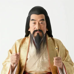 still photo of japanese god of wealth, highly detailed, photorealistic portrait, bright studio setting, studio lighting, crisp quality and light reflections, unreal engine 5 quality render