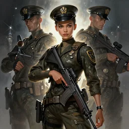 zendaya as a navy seal, fantasy magic, light night, intricate, elegant, sharp focus, illustration, highly detailed, digital painting, concept art, matte, art by wlop and artgerm and ivan shishkin and andrey shishkin, masterpiece