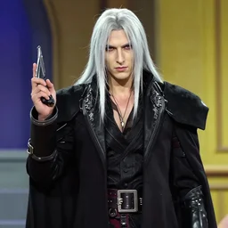 Sephiroth as a guest character in Monty Python\'s Flying Circus