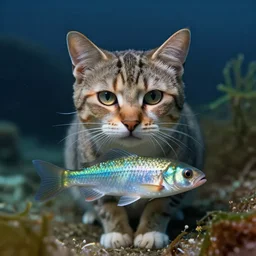 a fish - cat - hybrid, animal photography