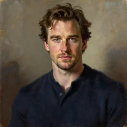 herry cavill, attractive male, painting by artgerm