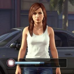 Lily Donaldson in GTA 4 loading screen