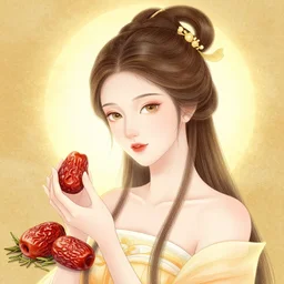 epic portrait photography beautiful goddess with golden glow background, drawing, intricate, sweet dried date fruits, tea leaves fractal, symmetrical front, by amy leibowitz, wlop, jeremy lipkin, beeple, intricate, artgerm, ilya kuvshinov, golden clouds background