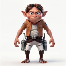gollum as a titan, attack on titan, still from a pixar movie, high quality 3 d render, movie, pixar, renderman, 4 k, artstation