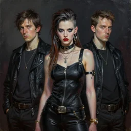 fairuza balk, atompunk, oil painting, darkness, paint texture, digital painting, highly detailed, artstation, sharp focus, illustration, concept art, ruan jia, charlie bowater, tom bagshaw, norman rockwell
