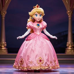 princess peach in an opera