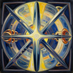a retrofuturist painting in the style of donato giancola, and in the style of charlie bowater, and in the style of charles dulac. symmetry, smooth, sharp focus, semi - realism, intricate detail.